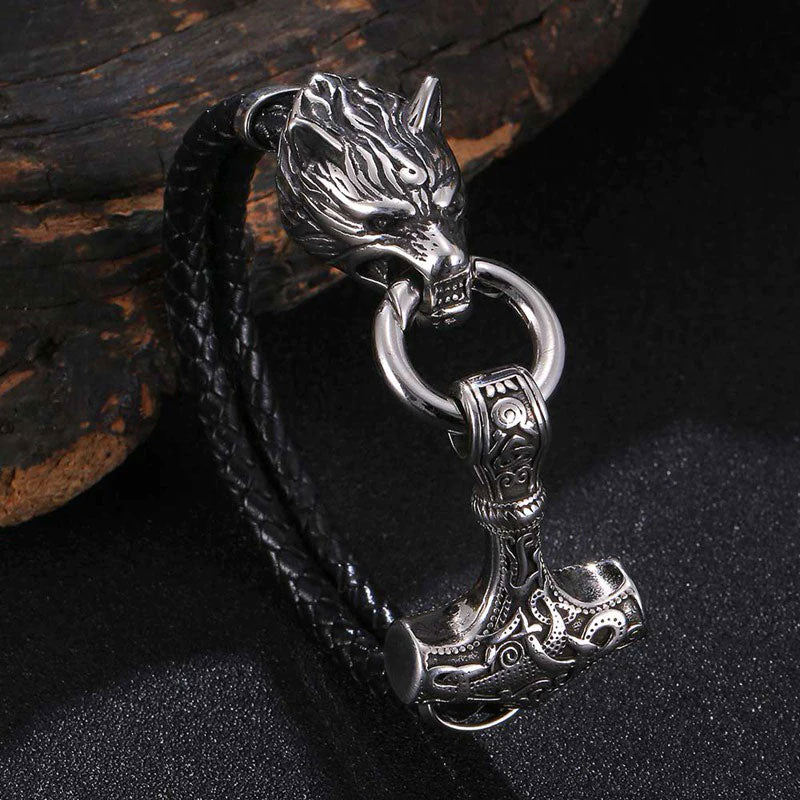 Viking Leather Bracelet | Viking Heritage