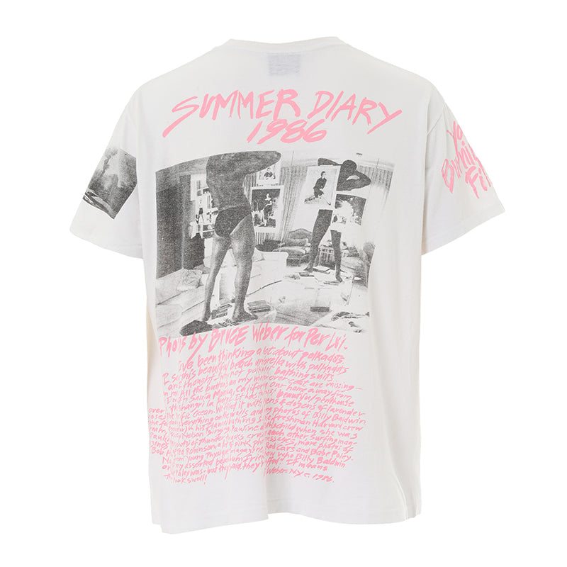 80s Summer diary Photography by Bruce Weber for Per lui t shirt