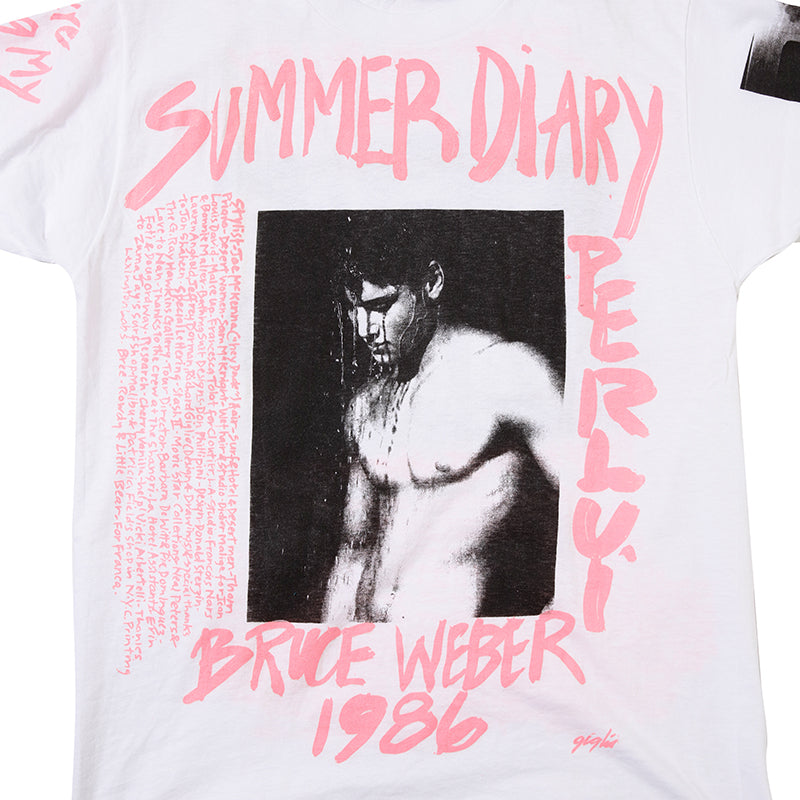BRUCE WEBER SUMMER DIARY 1986 RER LUI - 洋書