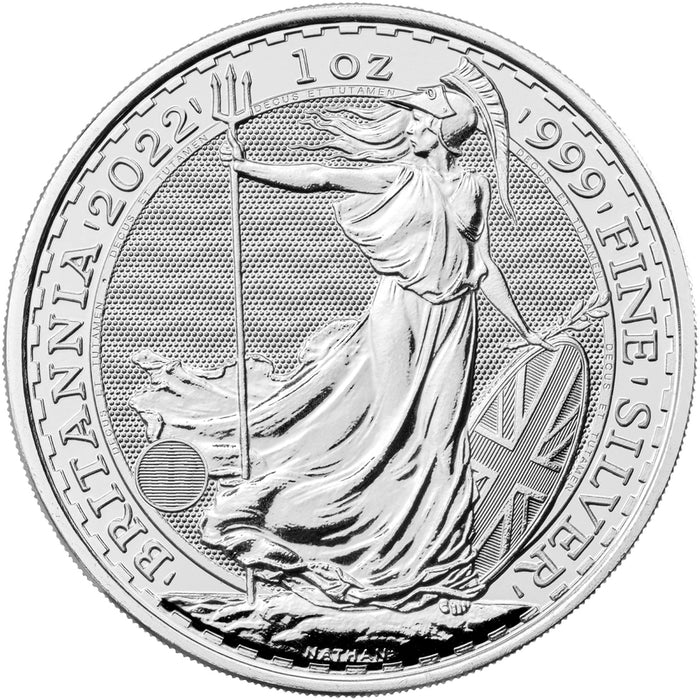 2022 Royal Mint Britannia Silver Coin - 1oz — Bulk Bullion