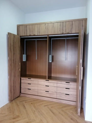 wardrobe lift drawers custom made singapore