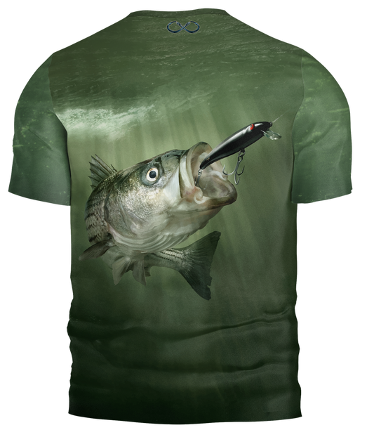 Striped Bass Signature Series Performance shirt – Set The Hook Fishing Gear
