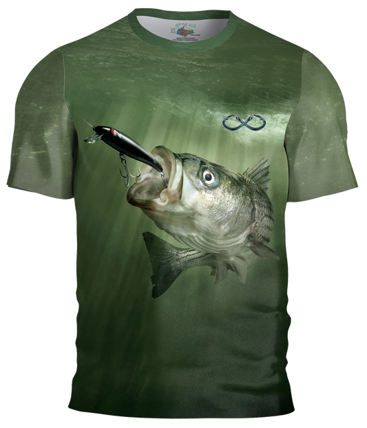 Striped Bass Signature Series Performance shirt – Set The Hook