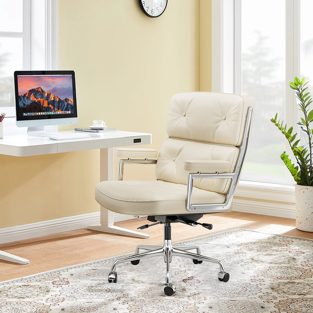 Luxuriance Designs - Eames Executive Office Chair Replica | Genuine Leather - Review