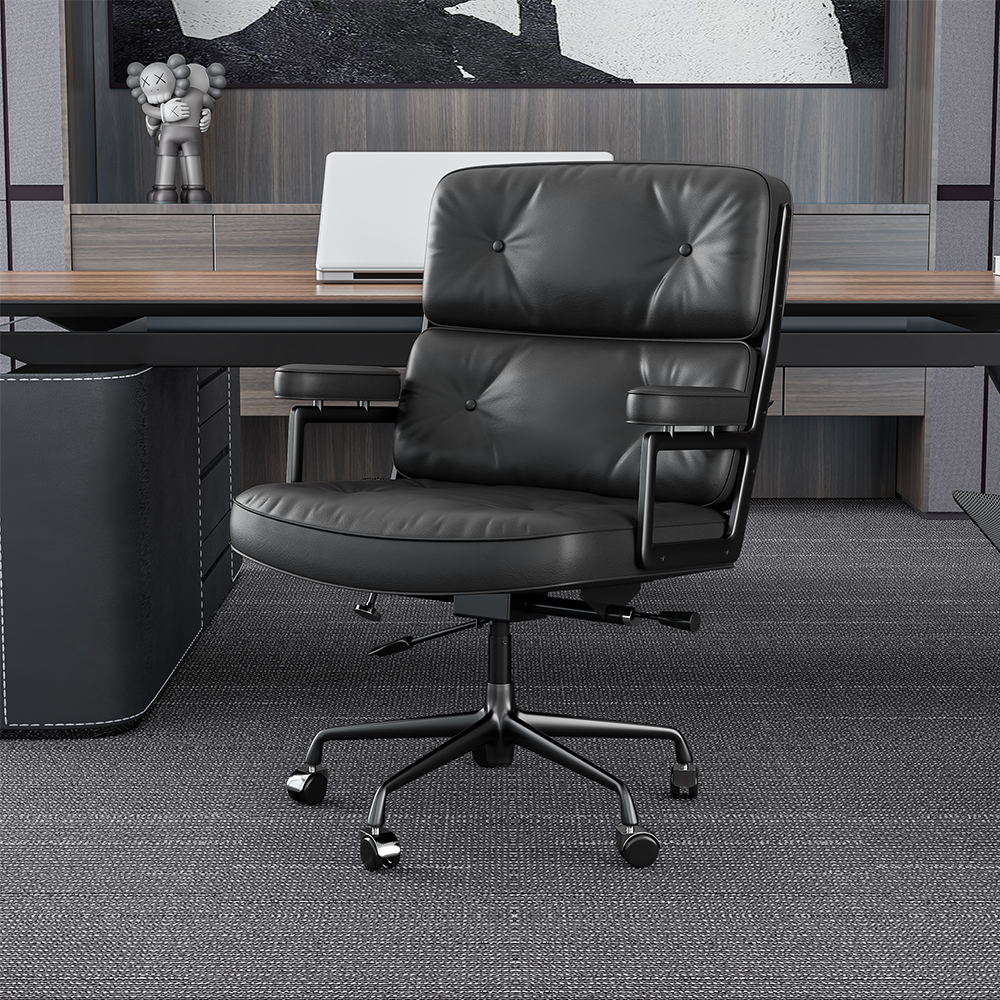 Luxuriance Designs - Eames Executive Office Chair Replica | Genuine Leather - Review