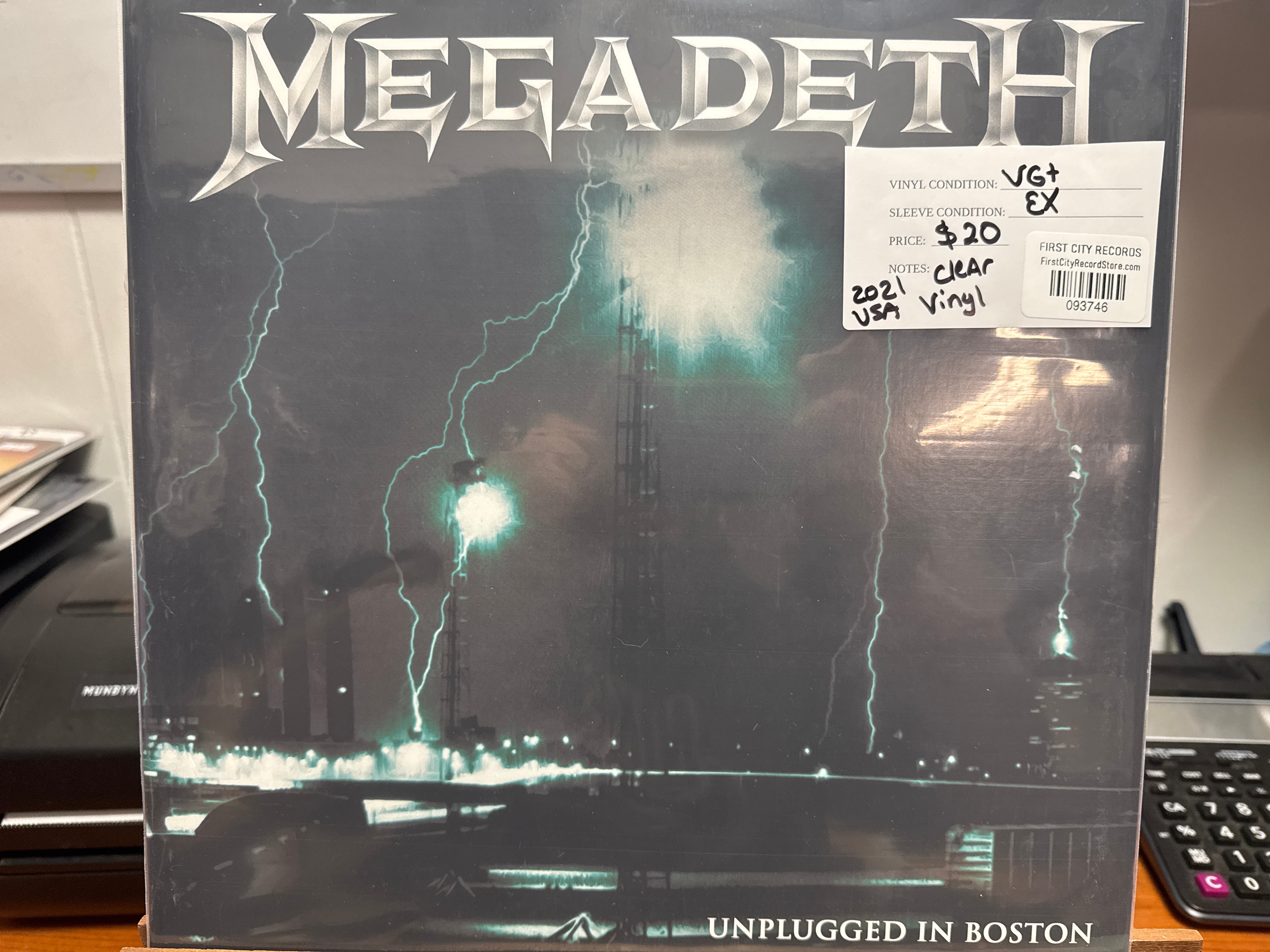 Megadeth - Unplugged In Boston (USED)