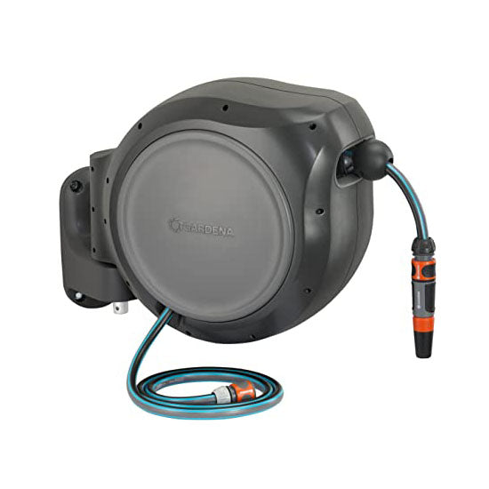 GARDENA 66 Foot Wall Mounted Reel gray – Gardena