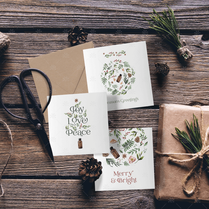 Season Greetings Christmas Cards (6 Pack)