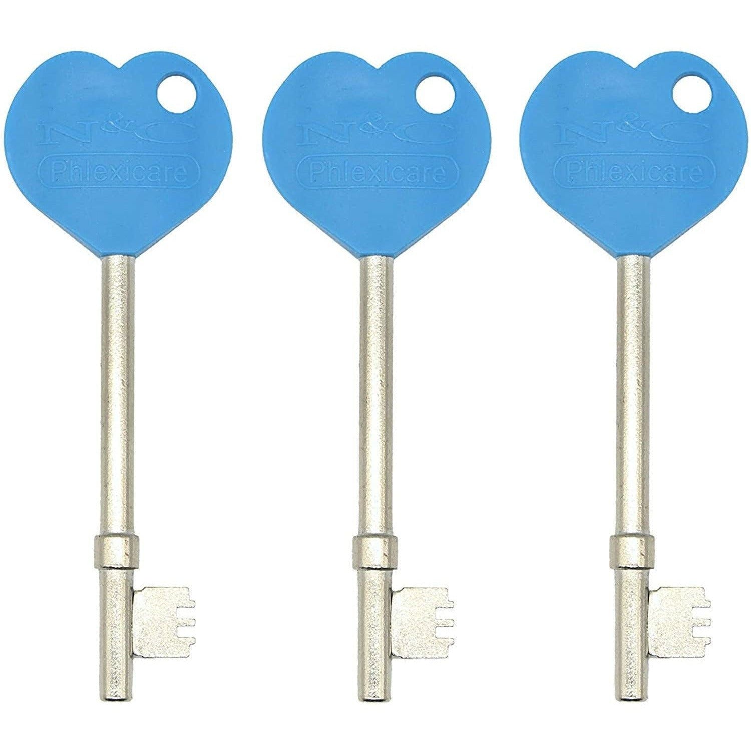 Radar Key Blue Top Comfort Grip - Phlexicare Genuine Radar- Pack of 3 ...