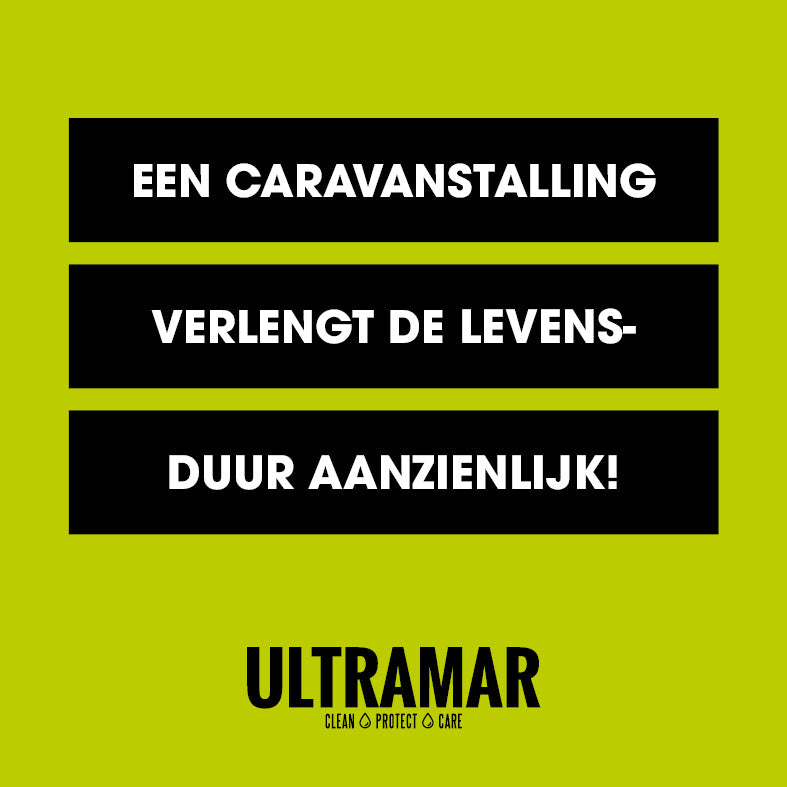 Een goede caravanstalling verlengt de levensduur aanzienlijk