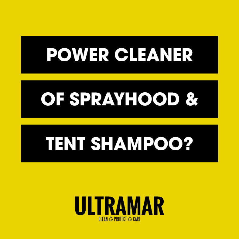 Power Cleaner of Sprayhood & Tent Shampoo