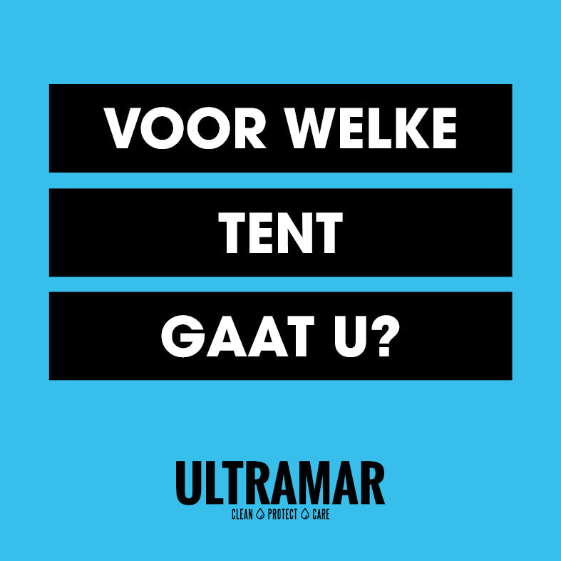 Voor welke tent gaat u?