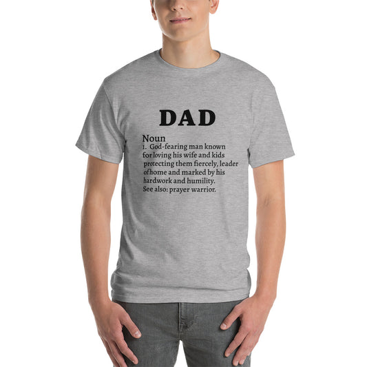 Dad Definition Short Sleeve Men's T-Shirt