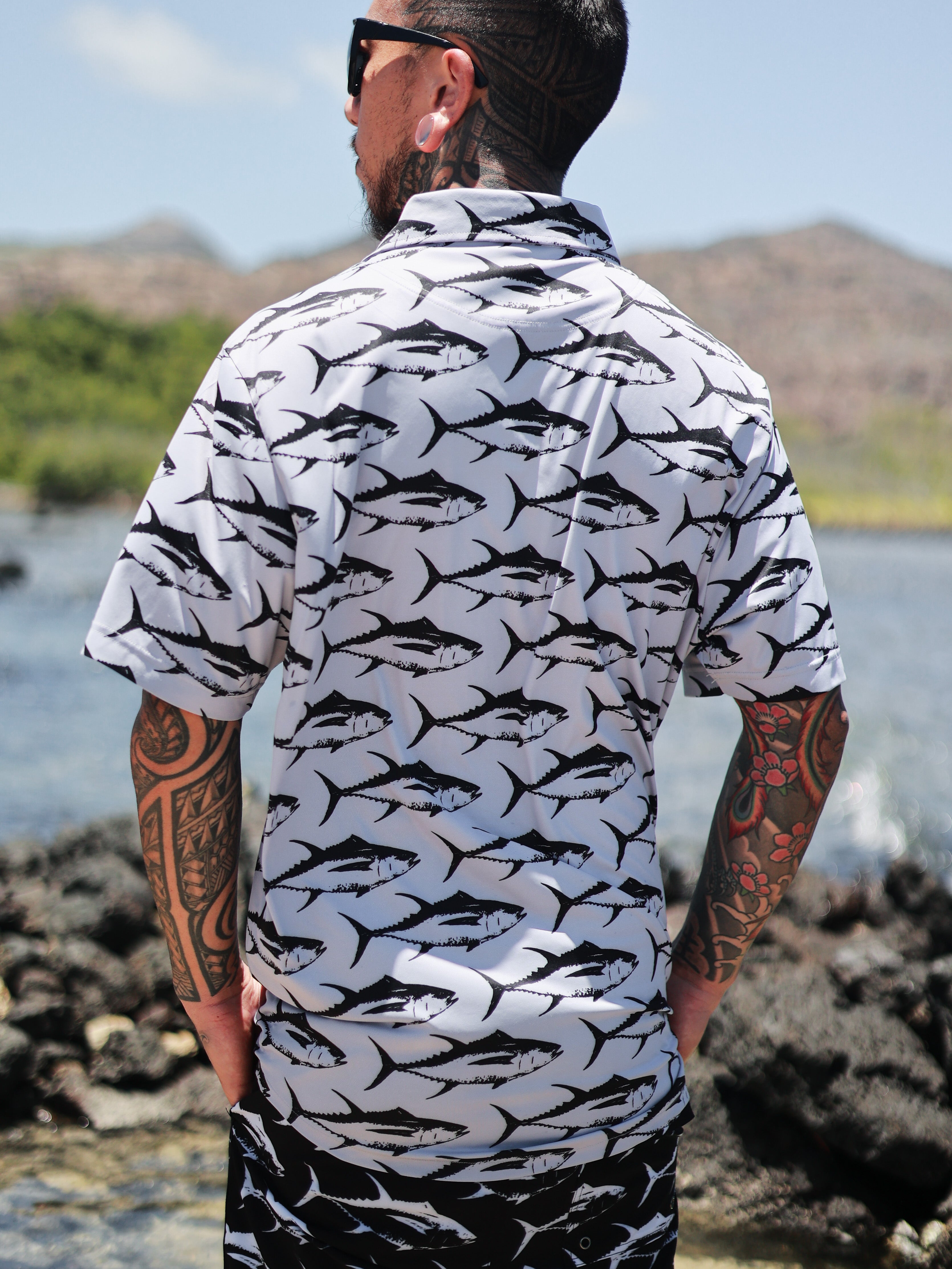 Camo Ahi Dri Fit Aloha Shirt – Kanecollectivehi