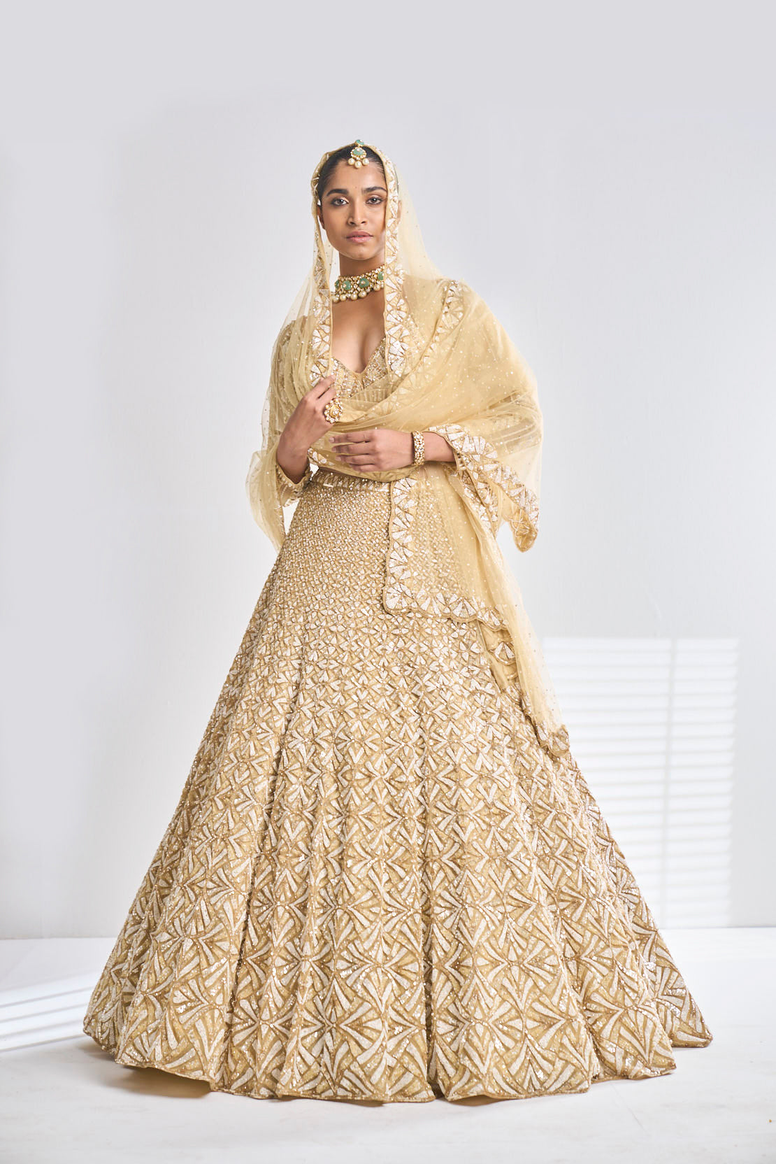 Trending Shades Of Metallic Lehengas For Brides-To-Be