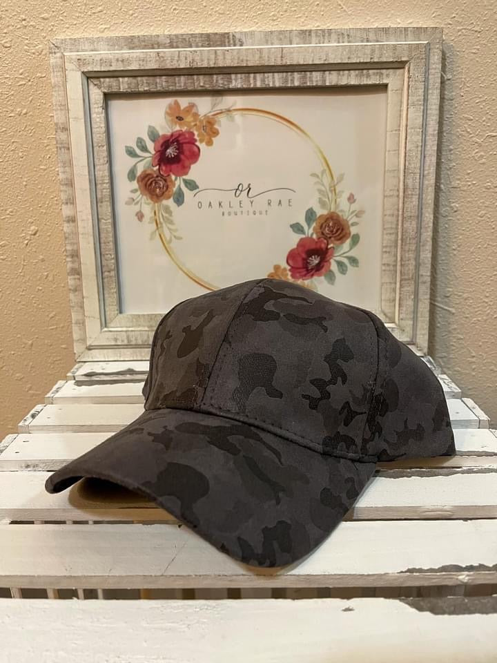 Camo Hat – Oakley Rae Boutique