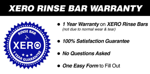 XERO Rinse Bar Warranty