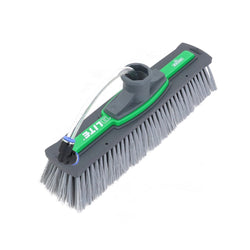Vikan 70676 Waterfed Washing Brush w/ Angle Adjustment- Soft/Split, Yellow