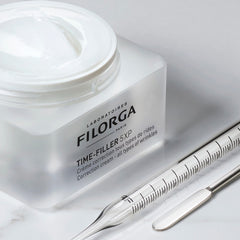 FILORGA's TIME-FILLER SHOT 5XP serum contains skin-relaxing peptides