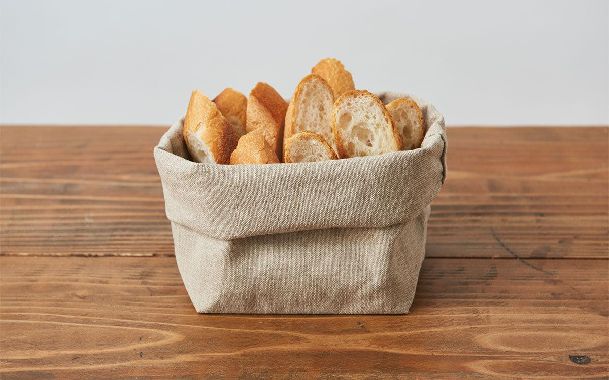 bread basket bread bag hemp