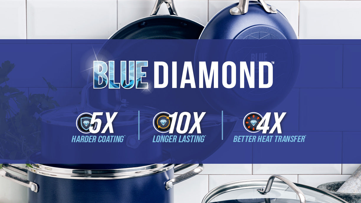 New Blue Diamond Cast Aluminum Pot – Imperial Cookware