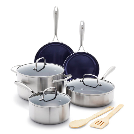 Blue Diamond Classic 20-Piece Cookware Set