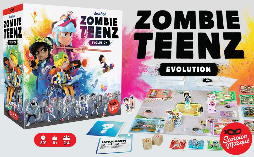 Zombie Kidz Evolution – Hachette Boardgames US