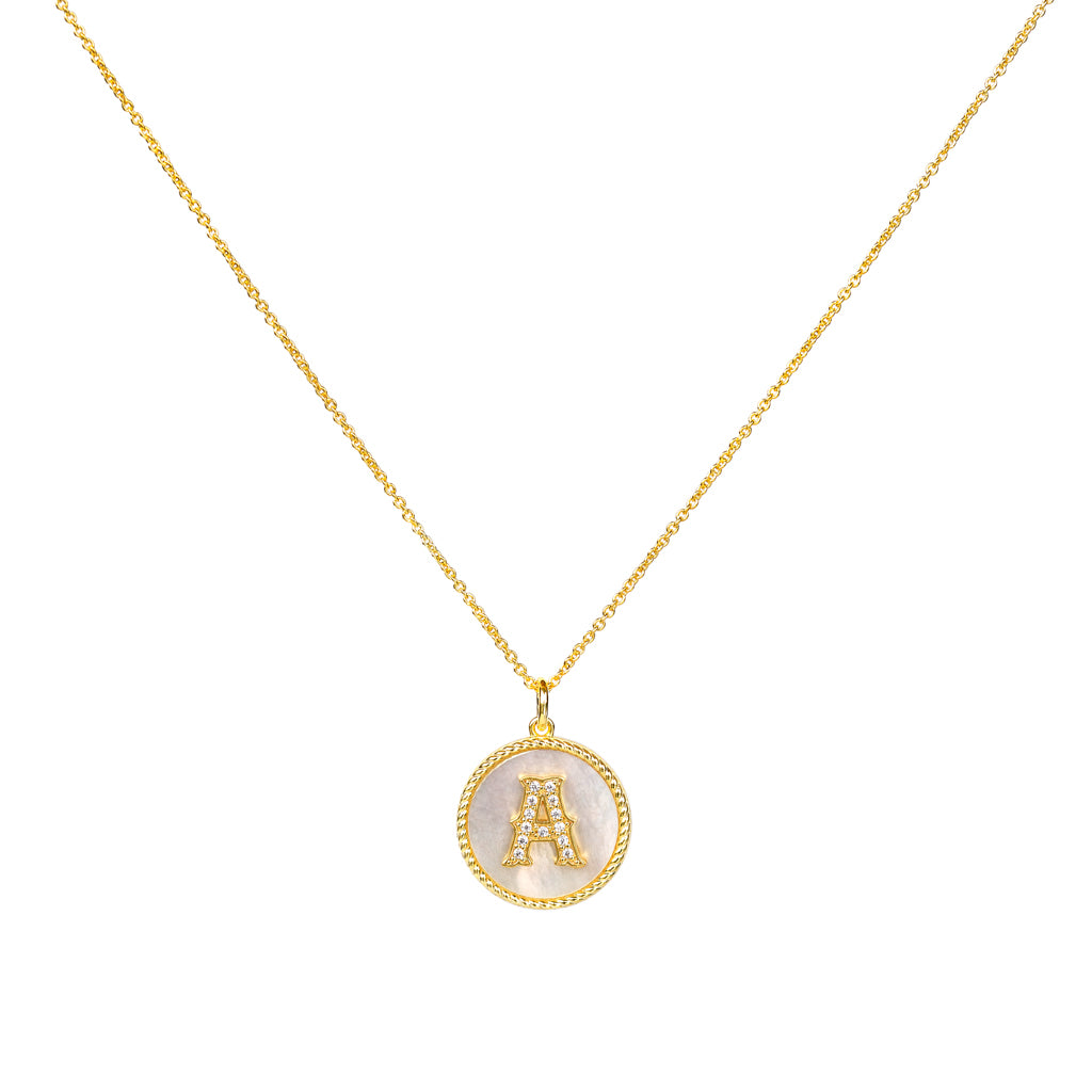 Square Monogram Necklace – Monogram Lane