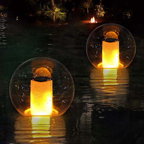 Lampes solaires flottantes 