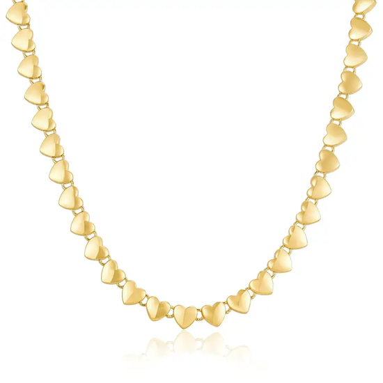 Valentina Heart Chain Necklace