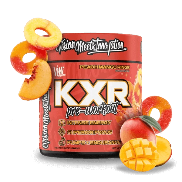 VMI KXR Original Pre Workout - Peach Mango Rings