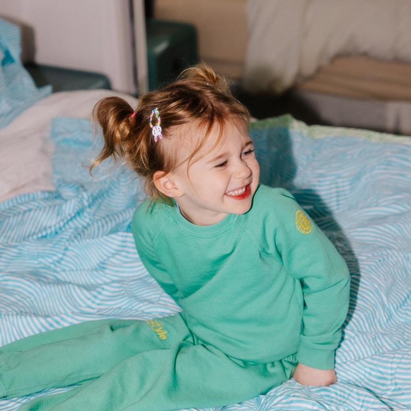 Kid's Sweatsuit - Green - Freestyle product image