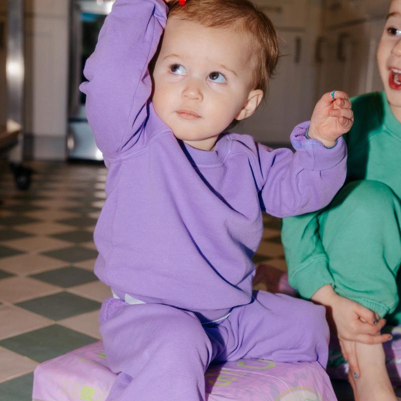 Kid's Sweatsuit - Purple - Freestyle product image