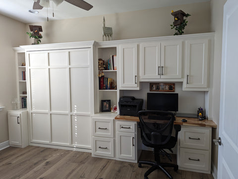 Murphy Cabinet Bed Office Built In