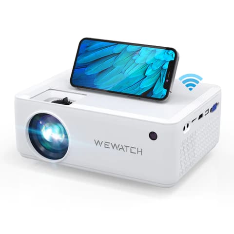 Projetor Wewatch V10 Portátil Full HD 1080p Wifi Bluetooth