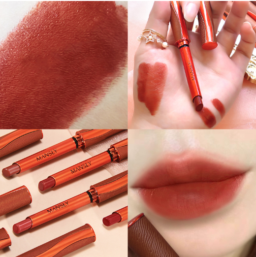 B29-Mansiri Red Fox Velvet Mist Small Fine Heel Lipstick