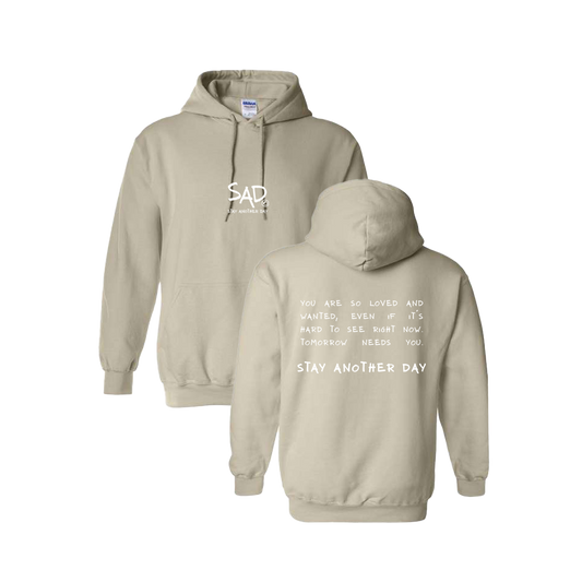 Love Wins - Beige Hoodie – The Get REAL Movement