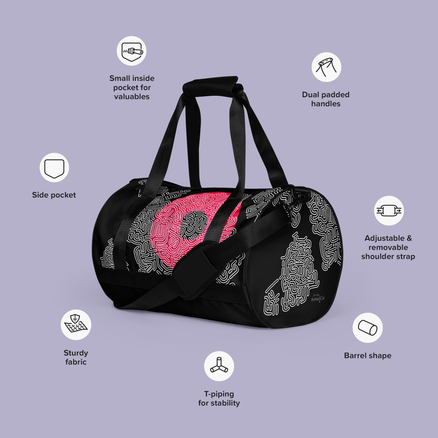 Jacob - Gym Bag / Small Duffel Bag