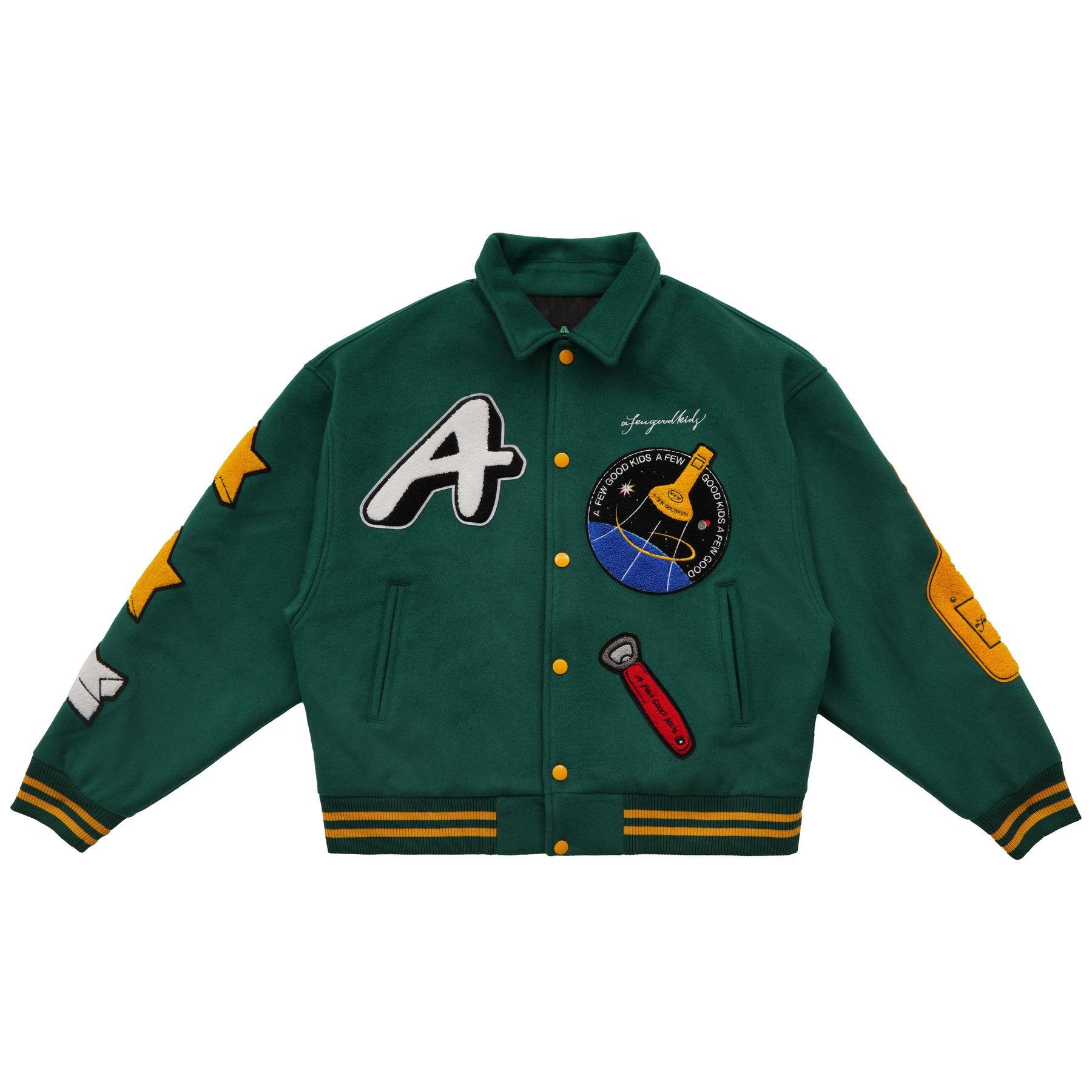 A Few Good Kids Rocket Collage Jacket