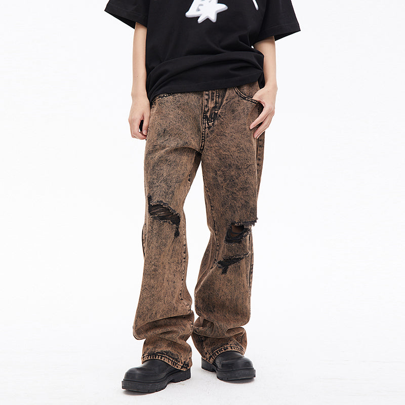 EK/EVILKNIGHT VINTAGE WASHED デニム PANTS-