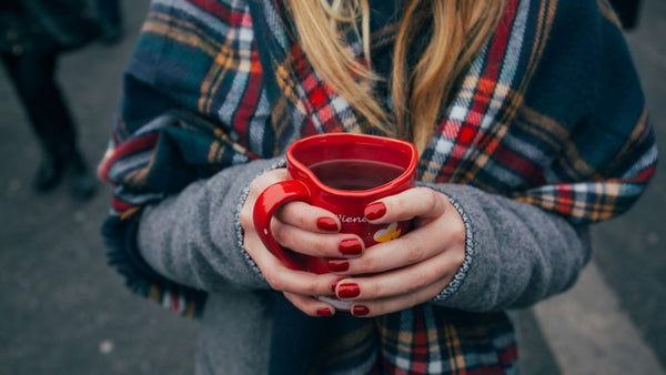 A coffee mug personalized with a heartfelt message.