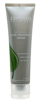 Bottle of Exposed Acne Treatment Serum.