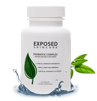 Exposed probiotic complex