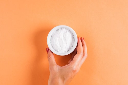 Jar of baking soda