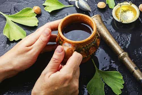 Herbal medcine using tea