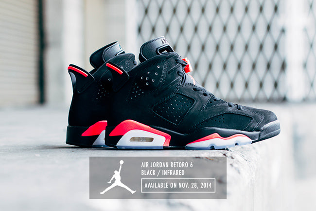 JORDAN RETRO 6 / BLACK INFRARED 