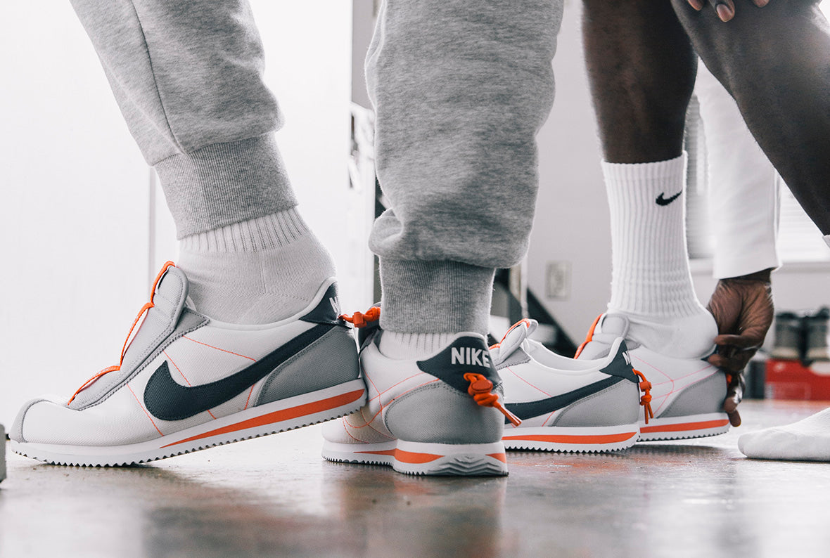 nike cortez kenny 4 on feet