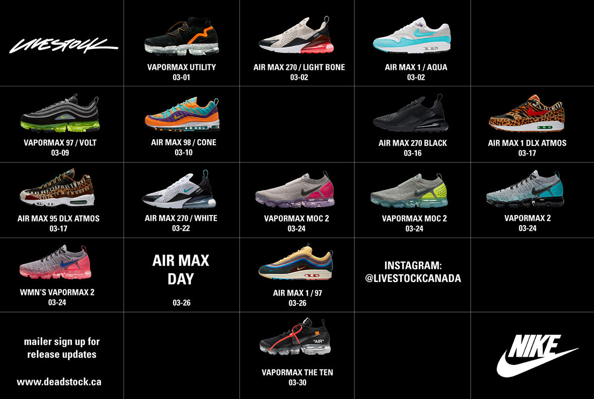NIKE AIR MAX MONTH | Deadstock.ca