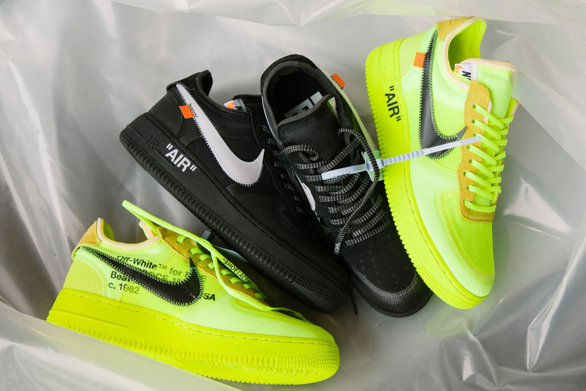 off white air force 1 volt raffle