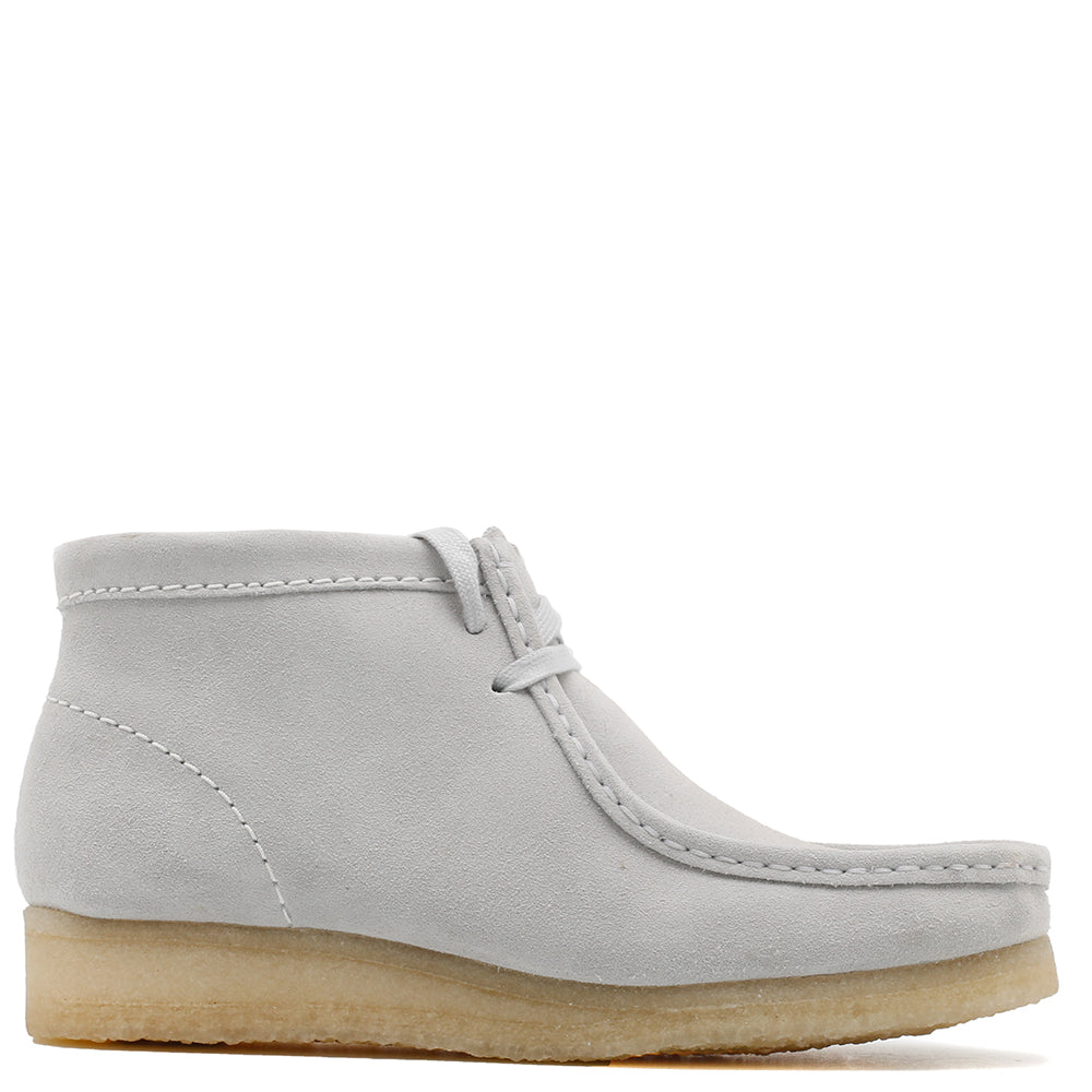 clarks wallabees blue suede